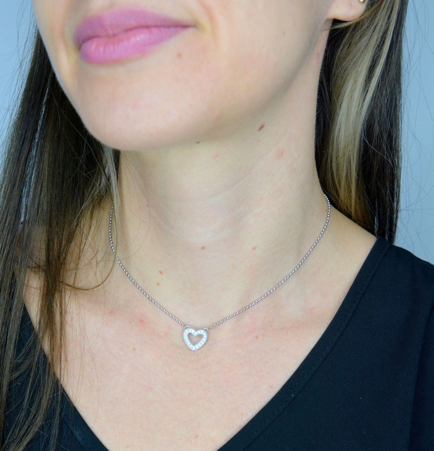 Naszyjnik stalowy Nomination Italy Soffio d'amore Serce 134001 022.png